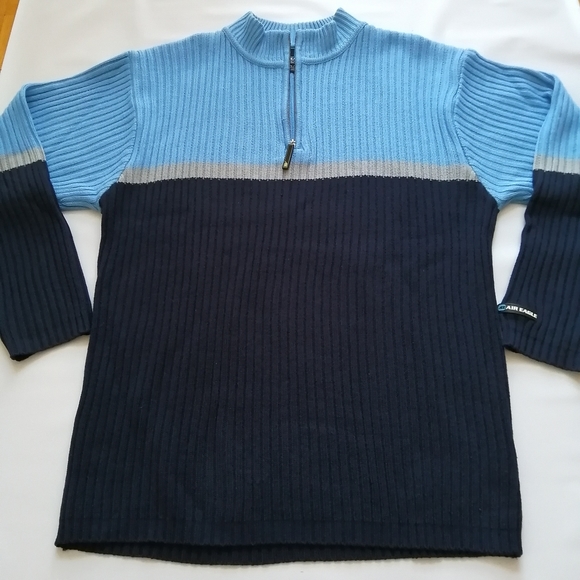 Air Eagle Y2K Zip Up Sweater XL - Picture 5 of 16